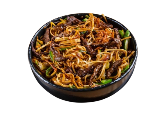 Nouilles boeuf sauce carbonara soja